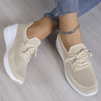 Damskie sneakersy na koturnie z podwyższoną platformą