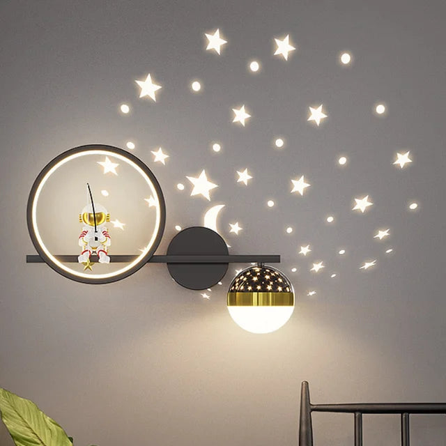 Designerska Lampa Ścienna Dziecięca – Rozświetl Pokój Malucha