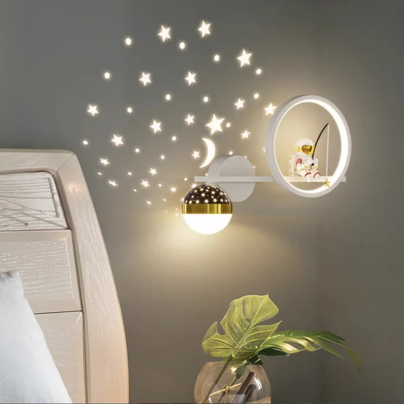 Designerska Lampa Ścienna Dziecięca – Rozświetl Pokój Malucha