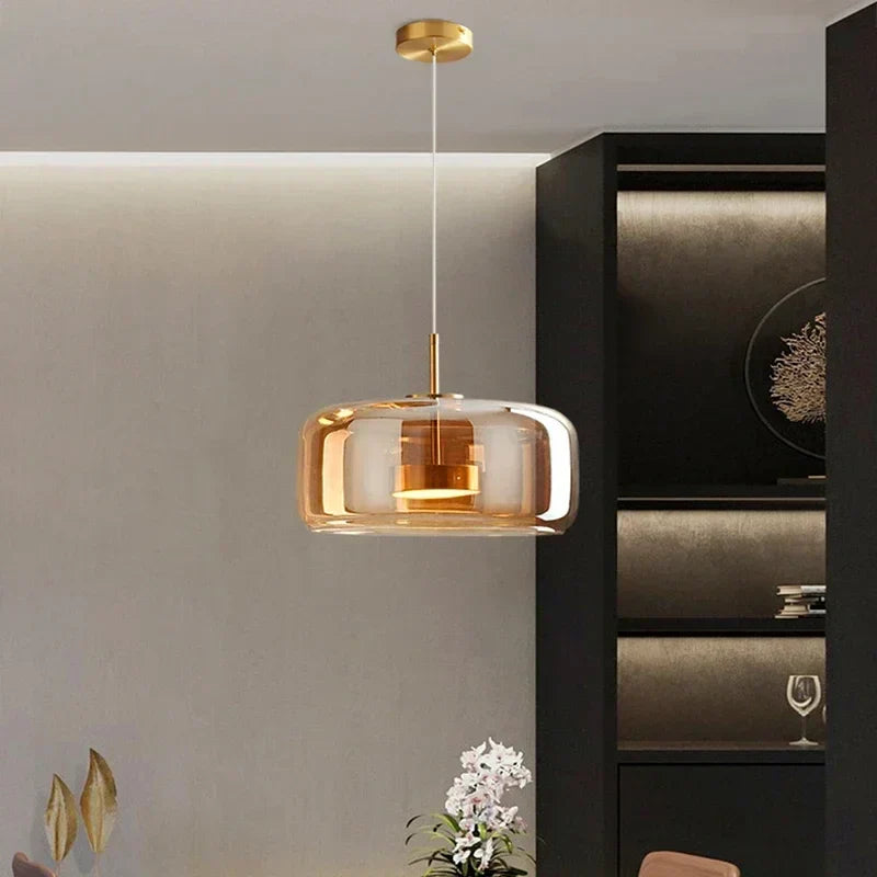 Designerska Lampa Wisząca Szklana – Eleganckie Oświetlenie