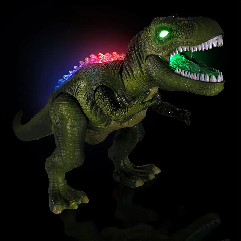 Dla Dzieci - Interaktywny Dinozaur RC ze Światłem LED i Dźwiękiem
