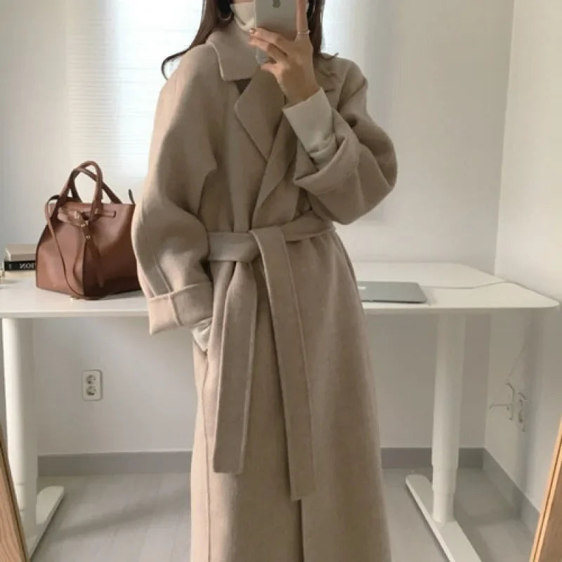 Długi Płaszcz Damski Elegancki - Ponadczasowy Styl