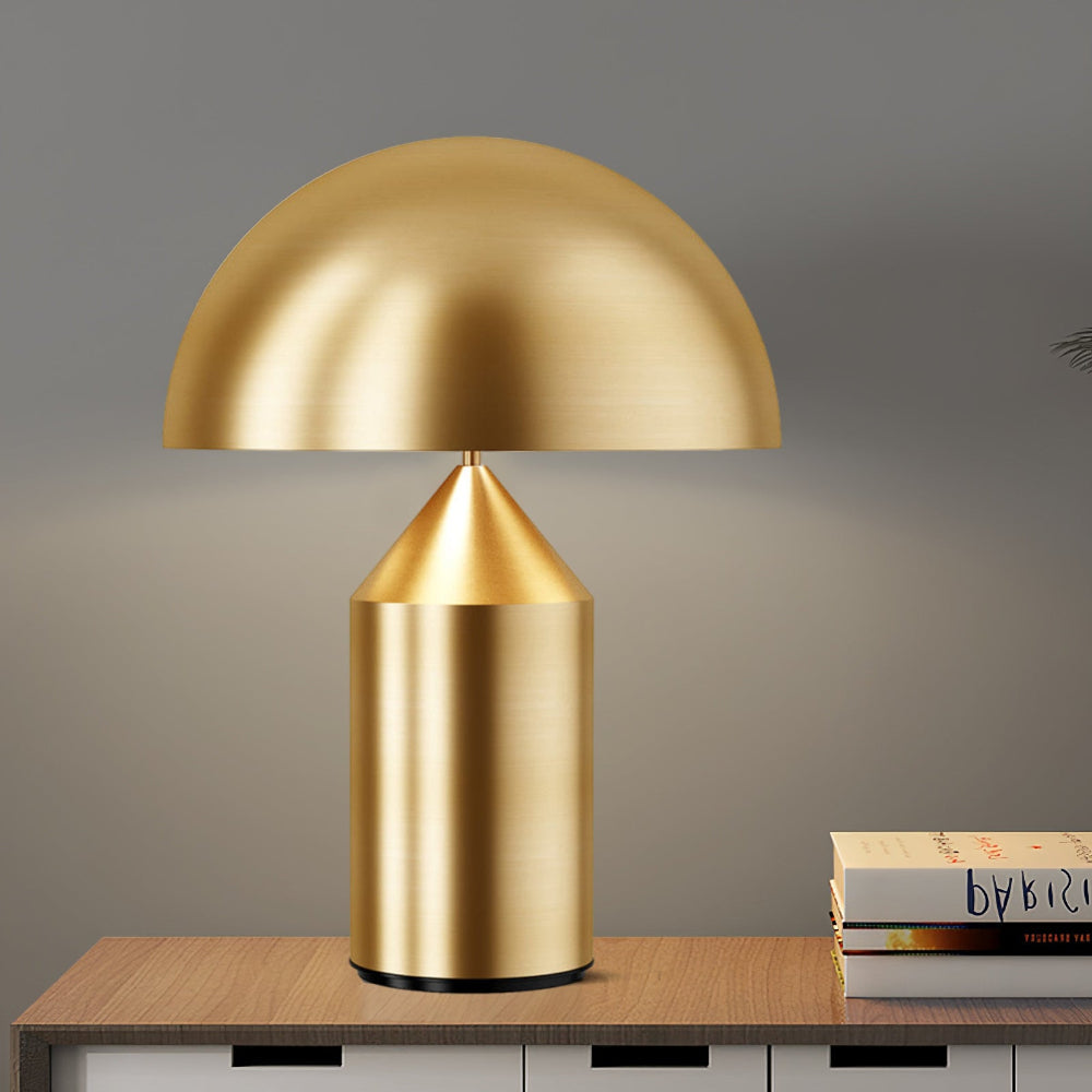 Elegancka geometryczna lampa stołowa do nowoczesnych wnętrz
