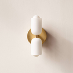 Elegancka lampa ścienna Nowoczesne światło góra i dół