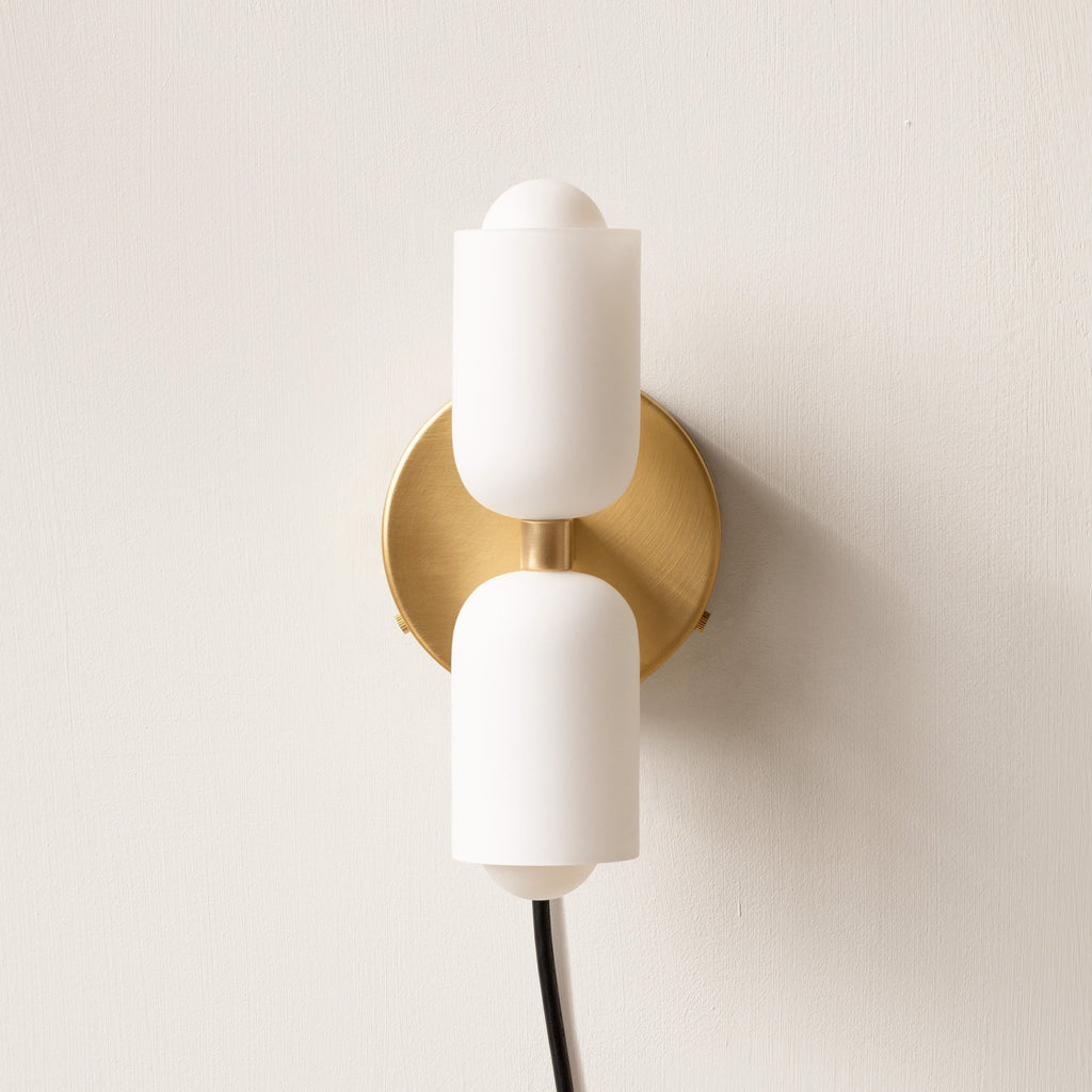 Elegancka lampa ścienna Nowoczesne światło góra i dół
