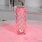 Elegancka lampa stołowa Crystal Touch