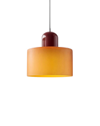 Elegancka Lampa Wisząca Szklana – Styl Japandi i Minimalizm