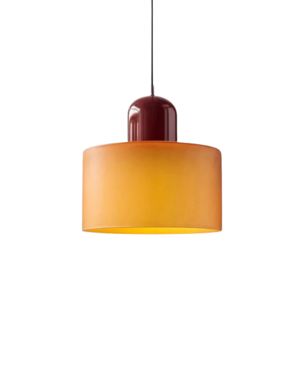 Elegancka Lampa Wisząca Szklana – Styl Japandi i Minimalizm