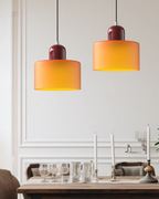 Elegancka Lampa Wisząca Szklana – Styl Japandi i Minimalizm