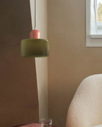 Elegancka Lampa Wisząca Szklana – Styl Japandi i Minimalizm
