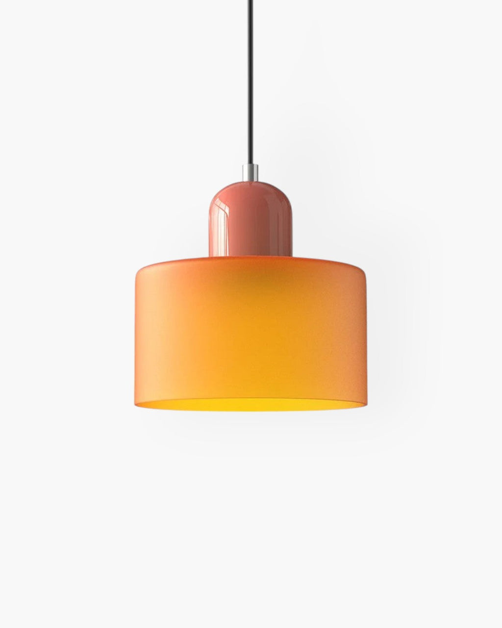 Elegancka Lampa Wisząca Szklana – Styl Japandi i Minimalizm