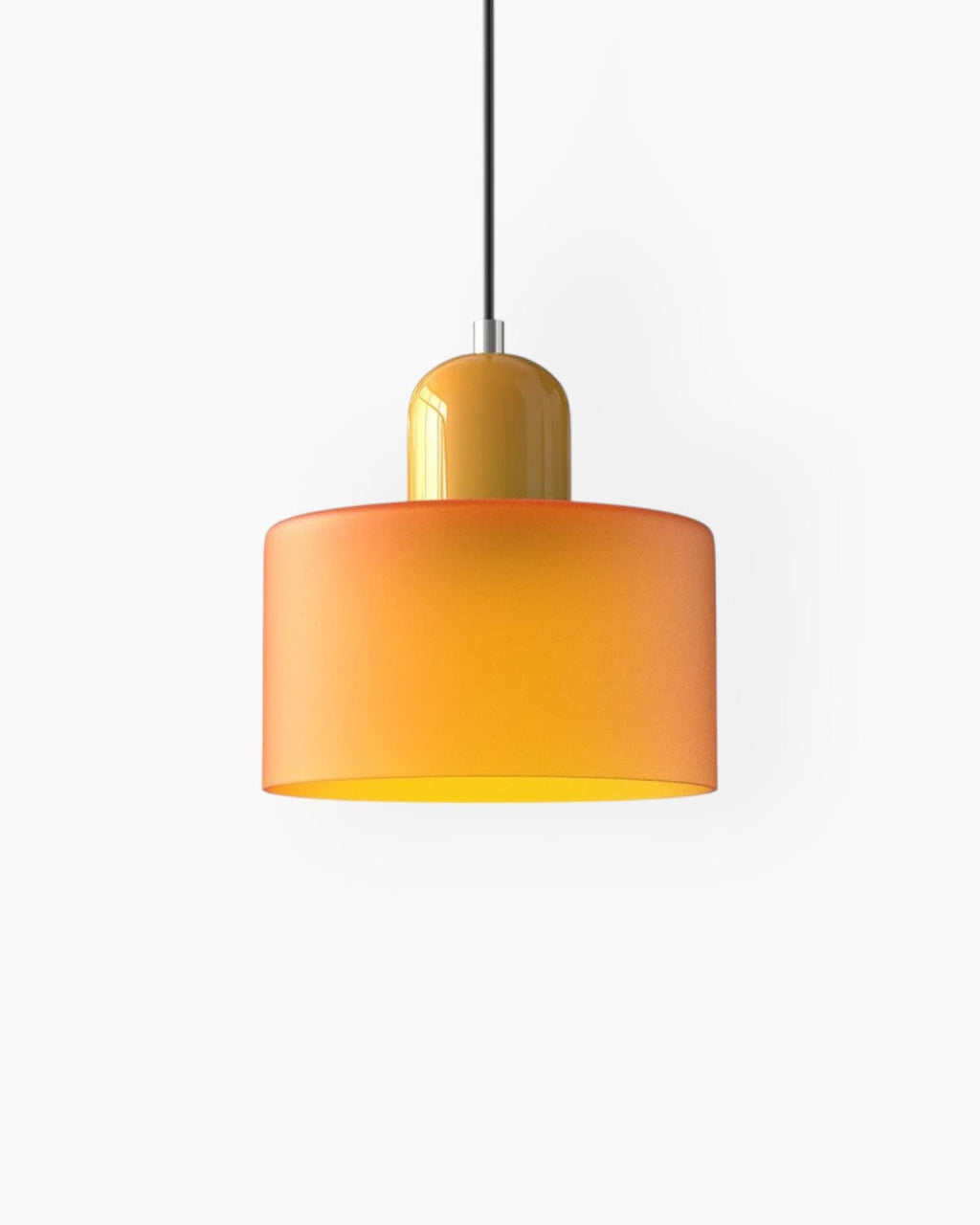 Elegancka Lampa Wisząca Szklana – Styl Japandi i Minimalizm