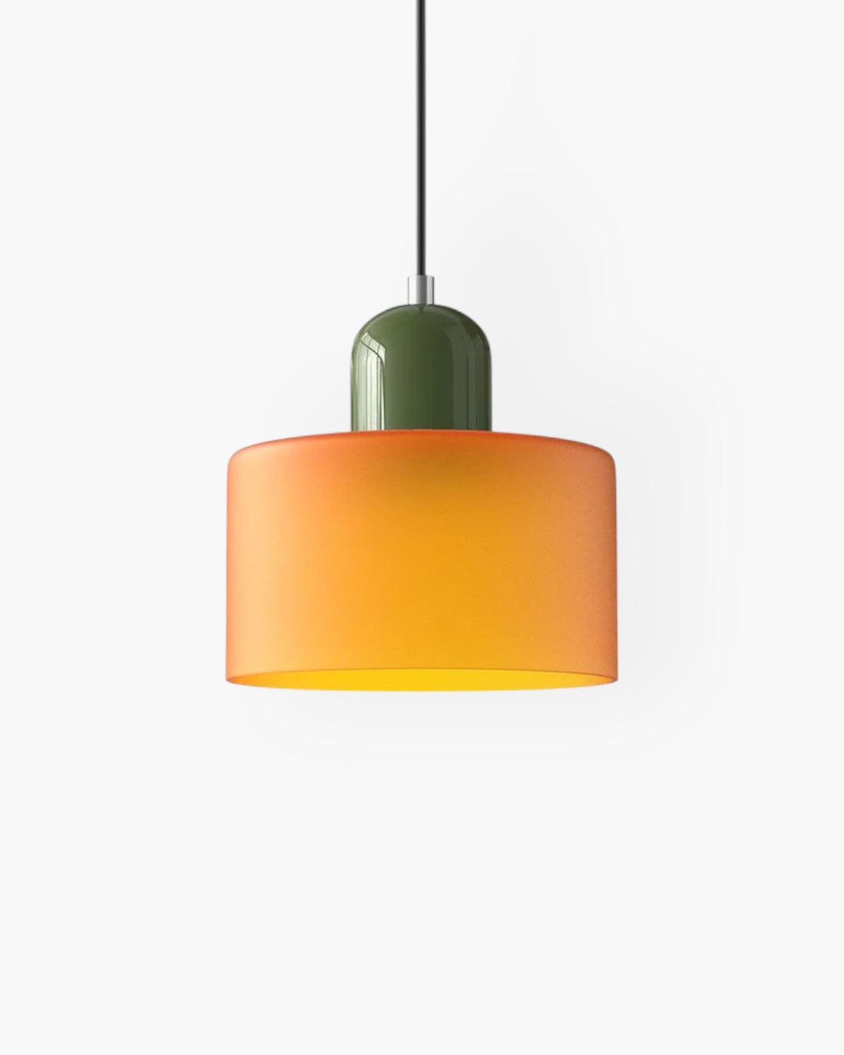 Elegancka Lampa Wisząca Szklana – Styl Japandi i Minimalizm