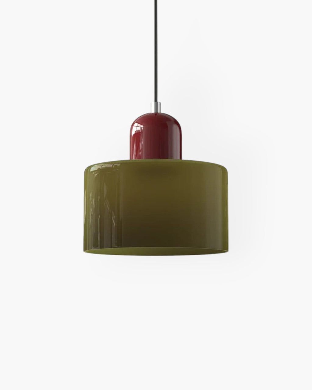 Elegancka Lampa Wisząca Szklana – Styl Japandi i Minimalizm