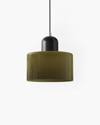 Elegancka Lampa Wisząca Szklana – Styl Japandi i Minimalizm