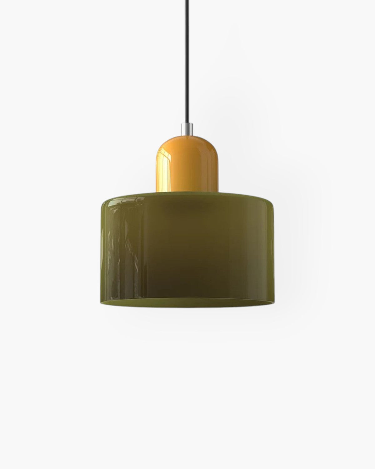 Elegancka Lampa Wisząca Szklana – Styl Japandi i Minimalizm