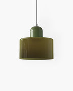 Elegancka Lampa Wisząca Szklana – Styl Japandi i Minimalizm