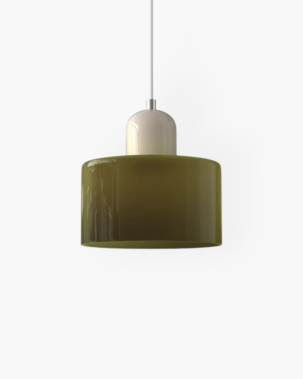 Elegancka Lampa Wisząca Szklana – Styl Japandi i Minimalizm