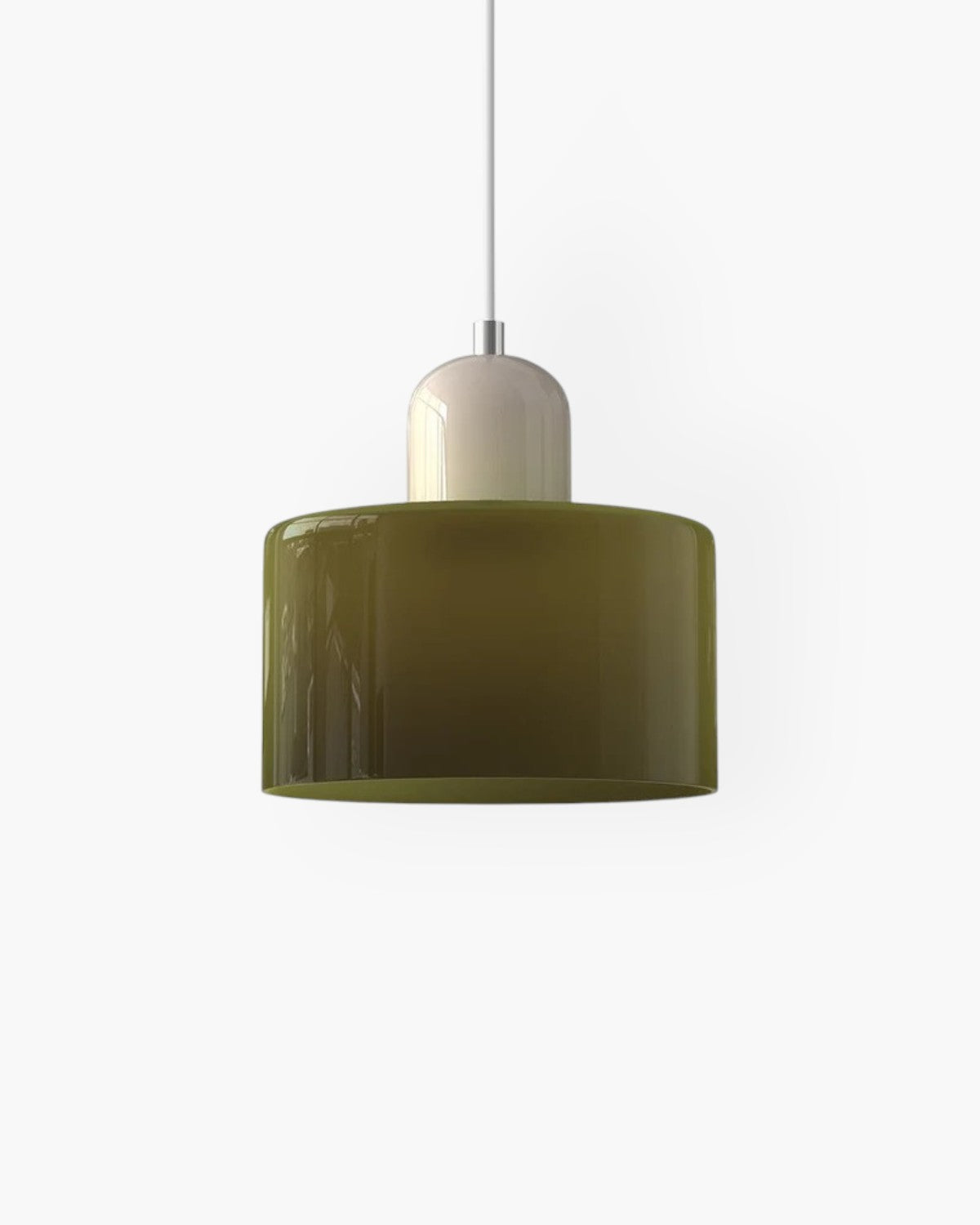 Elegancka Lampa Wisząca Szklana – Styl Japandi i Minimalizm