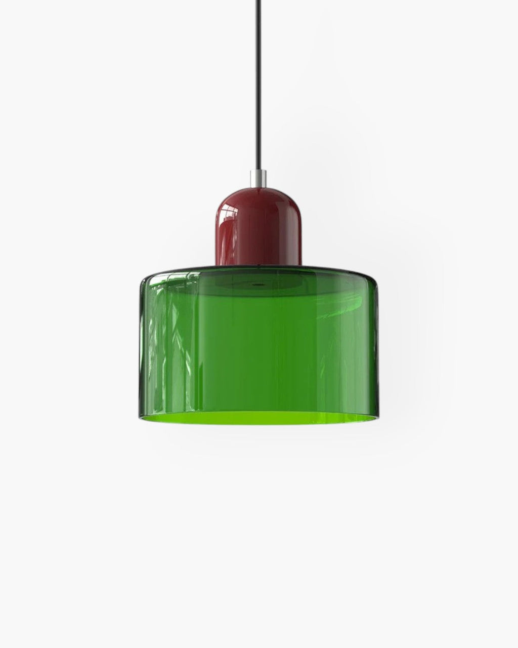 Elegancka Lampa Wisząca Szklana – Styl Japandi i Minimalizm