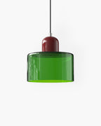 Elegancka Lampa Wisząca Szklana – Styl Japandi i Minimalizm