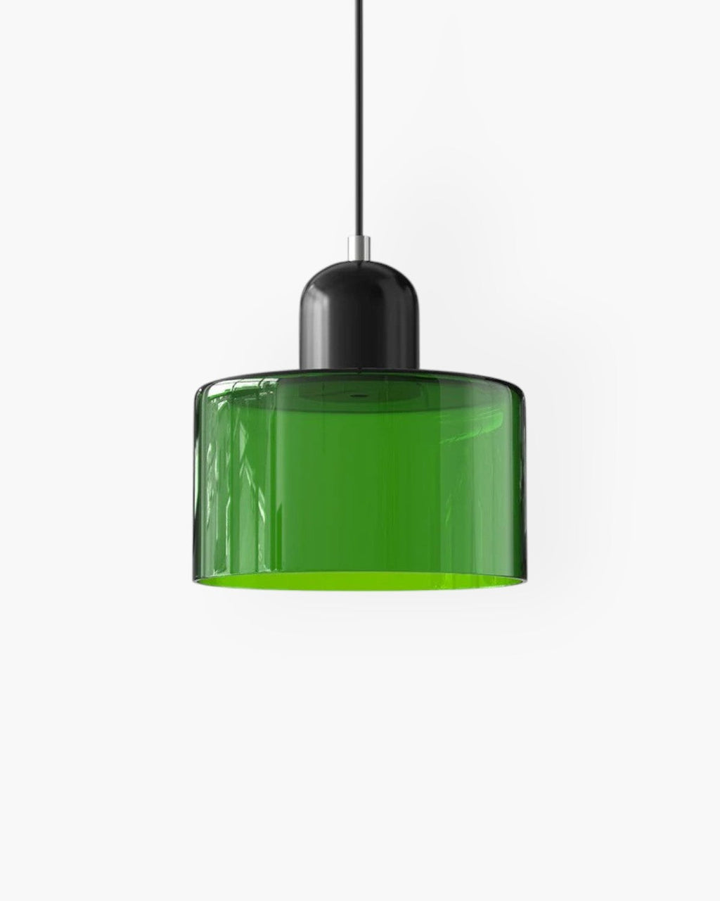 Elegancka Lampa Wisząca Szklana – Styl Japandi i Minimalizm