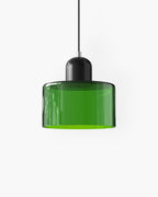 Elegancka Lampa Wisząca Szklana – Styl Japandi i Minimalizm