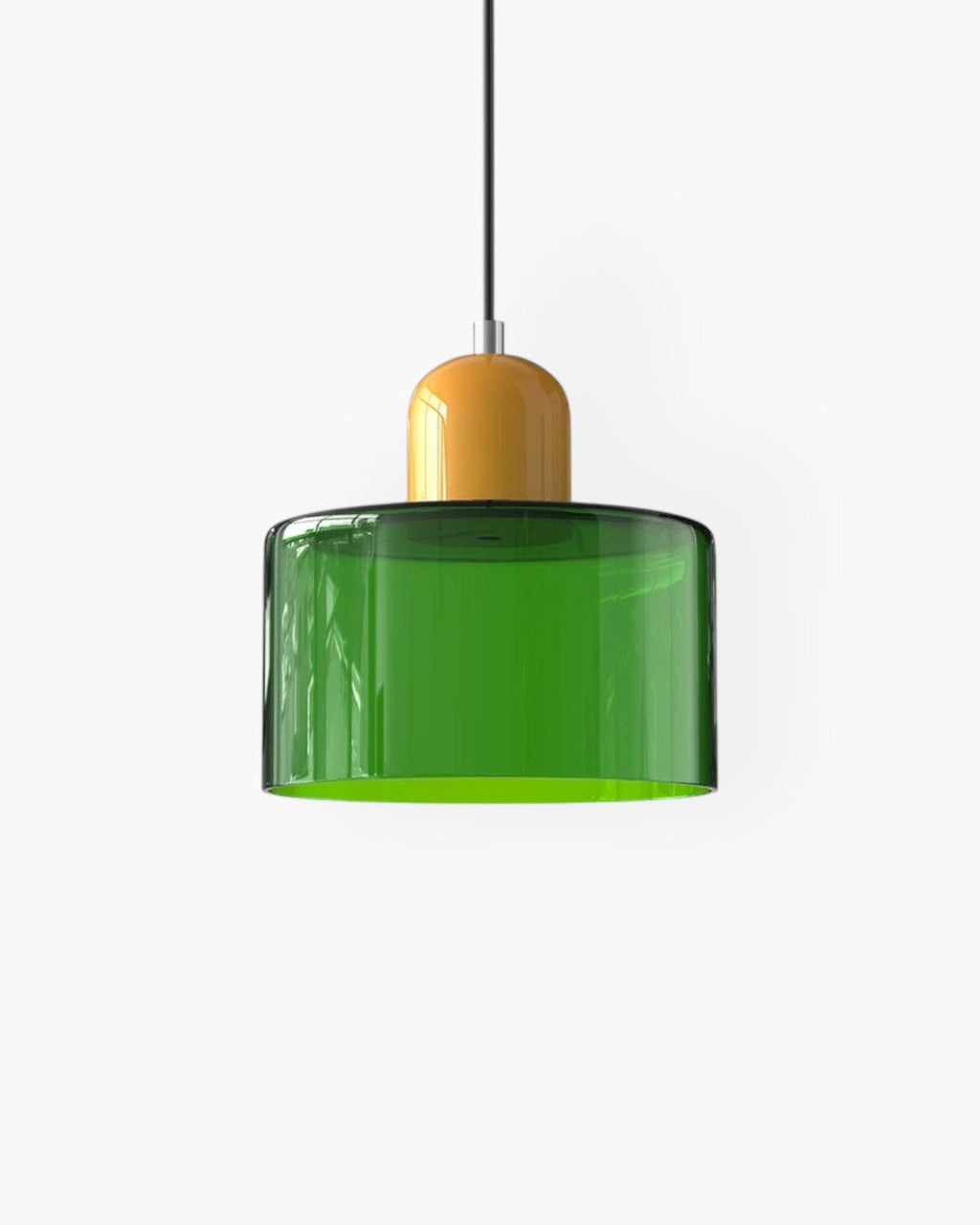 Elegancka Lampa Wisząca Szklana – Styl Japandi i Minimalizm