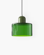Elegancka Lampa Wisząca Szklana – Styl Japandi i Minimalizm