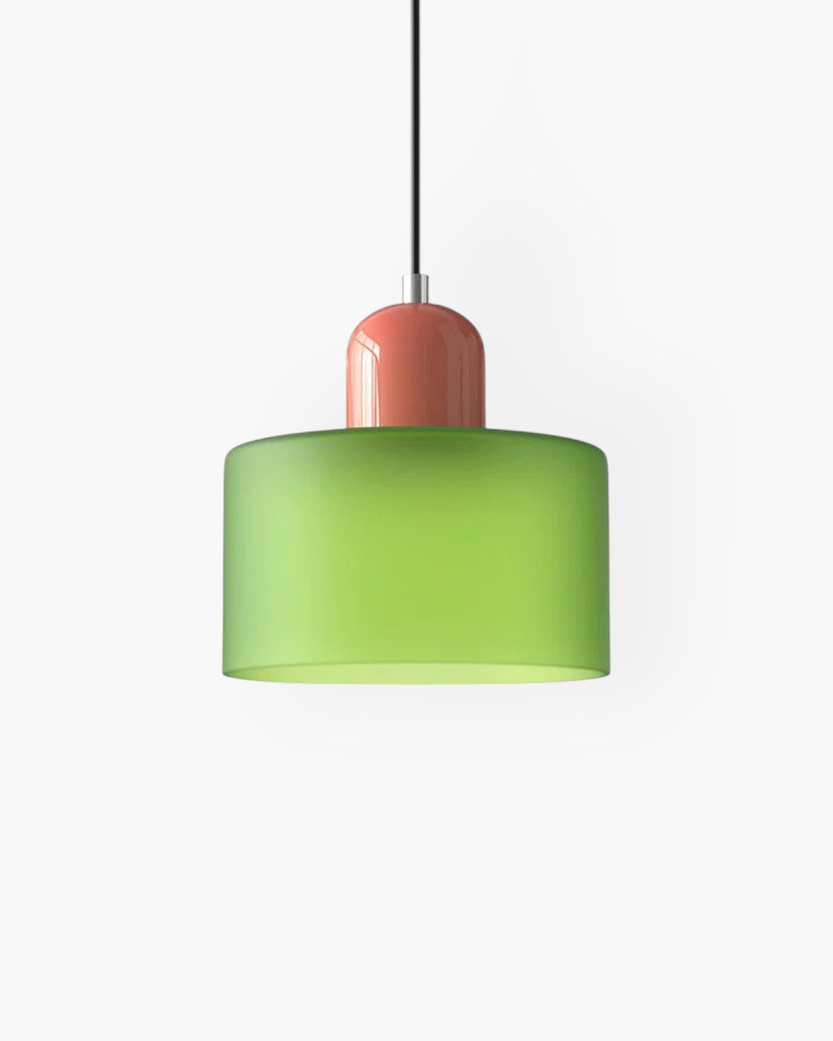 Elegancka Lampa Wisząca Szklana – Styl Japandi i Minimalizm