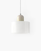 Elegancka Lampa Wisząca Szklana – Styl Japandi i Minimalizm