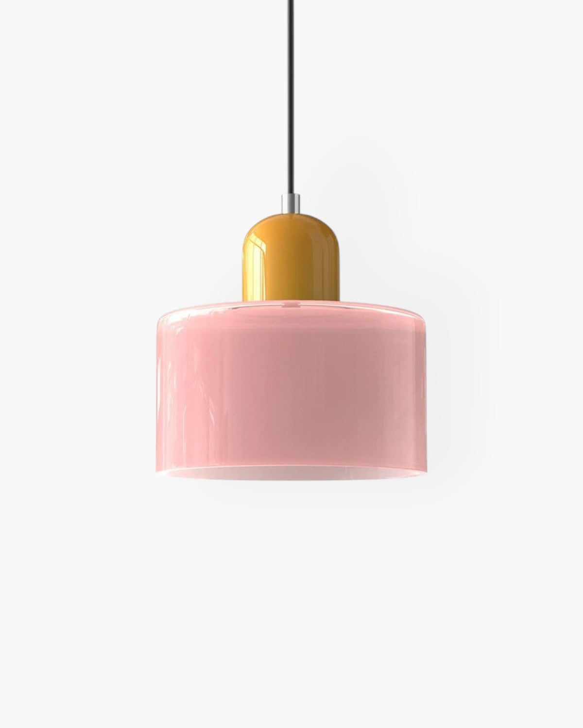 Elegancka Lampa Wisząca Szklana – Styl Japandi i Minimalizm