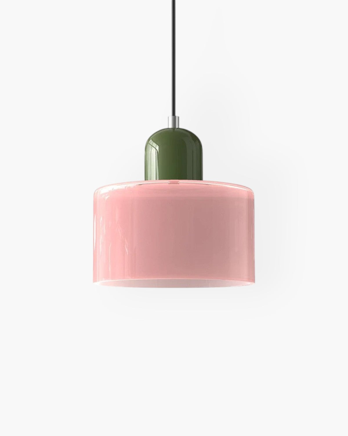 Elegancka Lampa Wisząca Szklana – Styl Japandi i Minimalizm