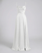 Elegancka, zwiewna sukienka maxi