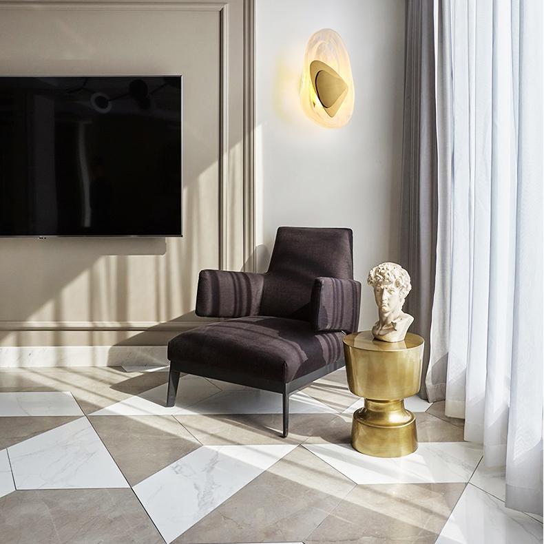 Elegancki Kinkiet LED Nordic - Designerska Lampa Ścienna