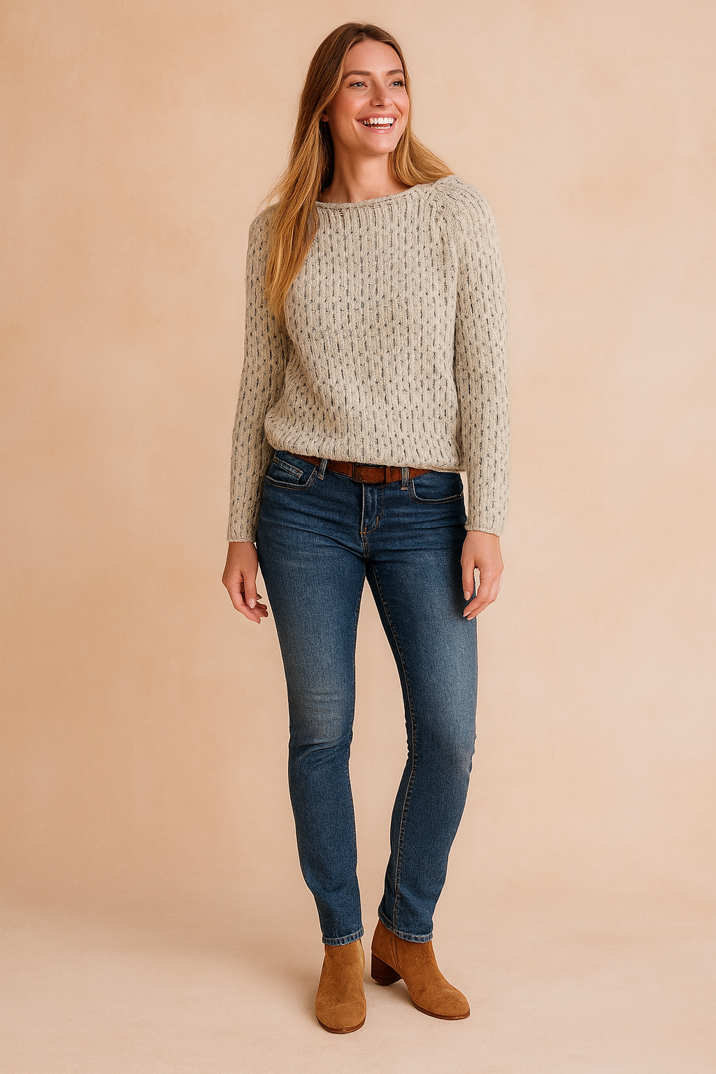 Eliza | Sweter o klasycznym kroju