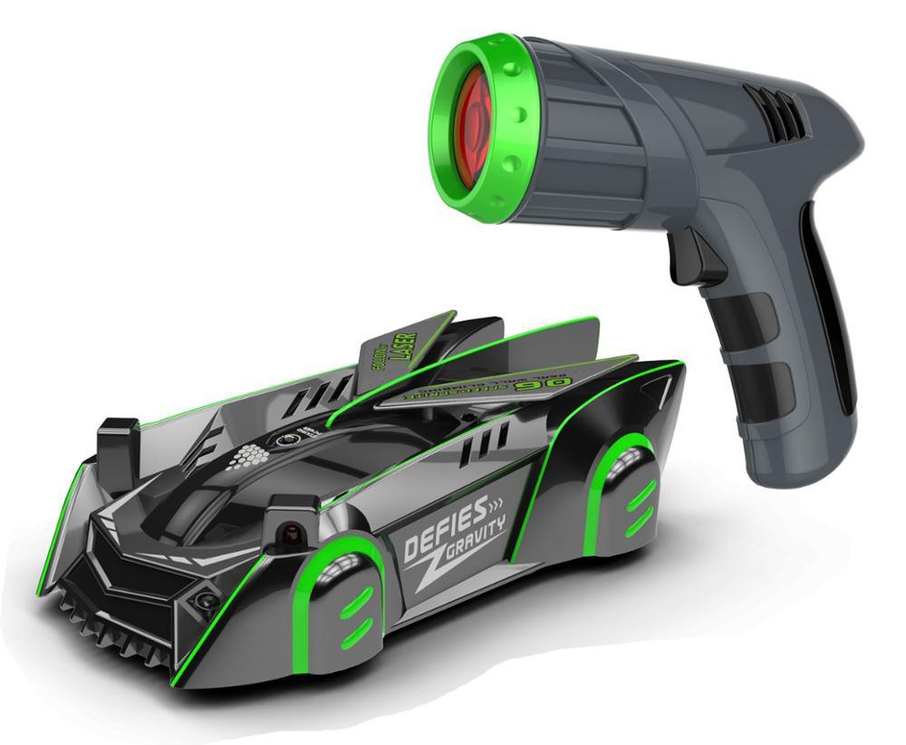 Futurystyczny samochód RC sterowany laserowo
