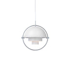 Geometryczna lampa wisząca z regulowaną kulą w stylu Bauhaus do nowoczesnej kuchni