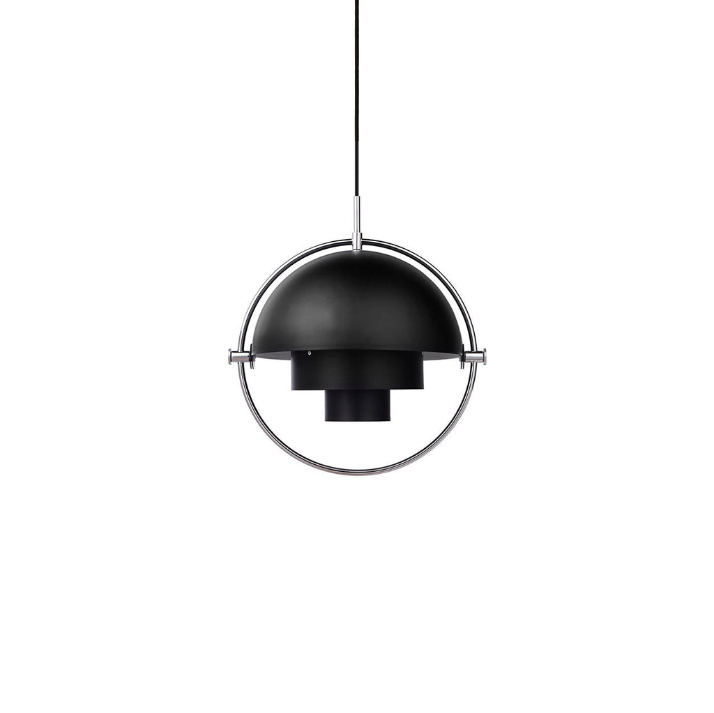 Geometryczna lampa wisząca z regulowaną kulą w stylu Bauhaus do nowoczesnej kuchni