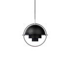 Geometryczna lampa wisząca z regulowaną kulą w stylu Bauhaus do nowoczesnej kuchni