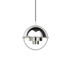 Geometryczna lampa wisząca z regulowaną kulą w stylu Bauhaus do nowoczesnej kuchni