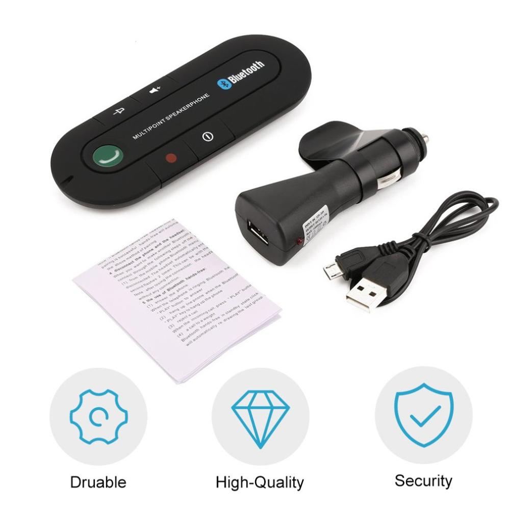 Głośnik samochodowy Bluetooth do rozmów bez użycia rąk