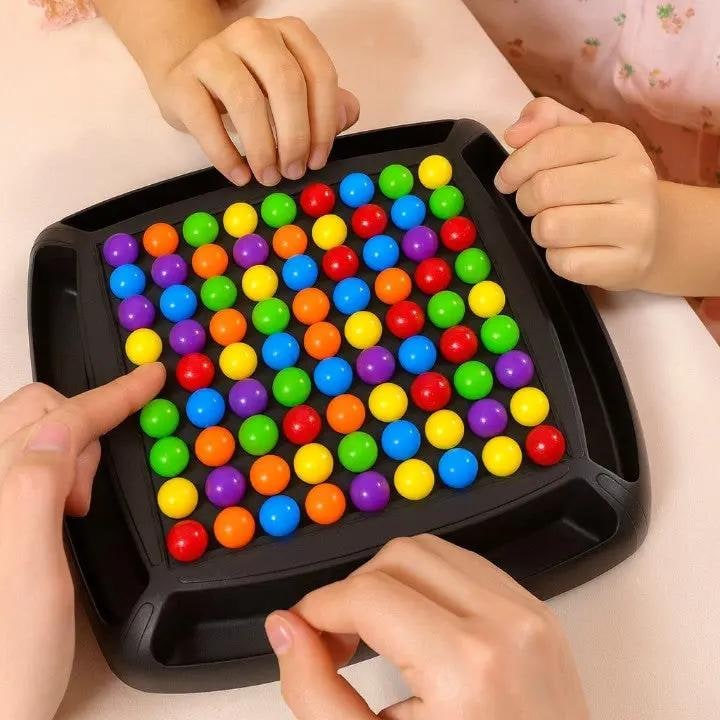 Gra Planszowa Logiczna Kulki dla Dzieci i Dorosłych z 80 Kolorowymi Kulkami Sudoku