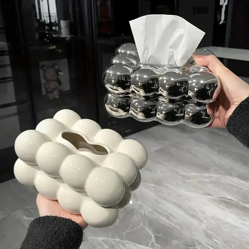 GraceBox – Elegancki ceramiczny pojemnik na chusteczki