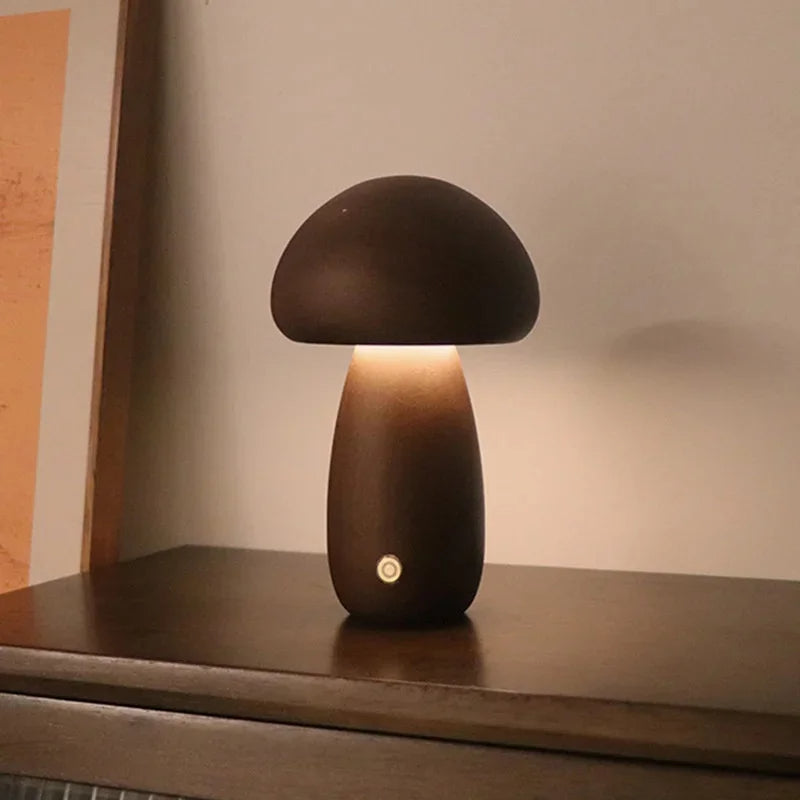 Grzybkowa Lampka Nocna Dotykowa Lampka Nocna