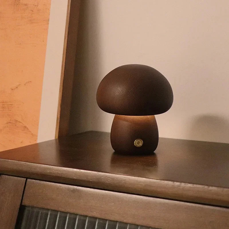 Grzybkowa Lampka Nocna Dotykowa Lampka Nocna