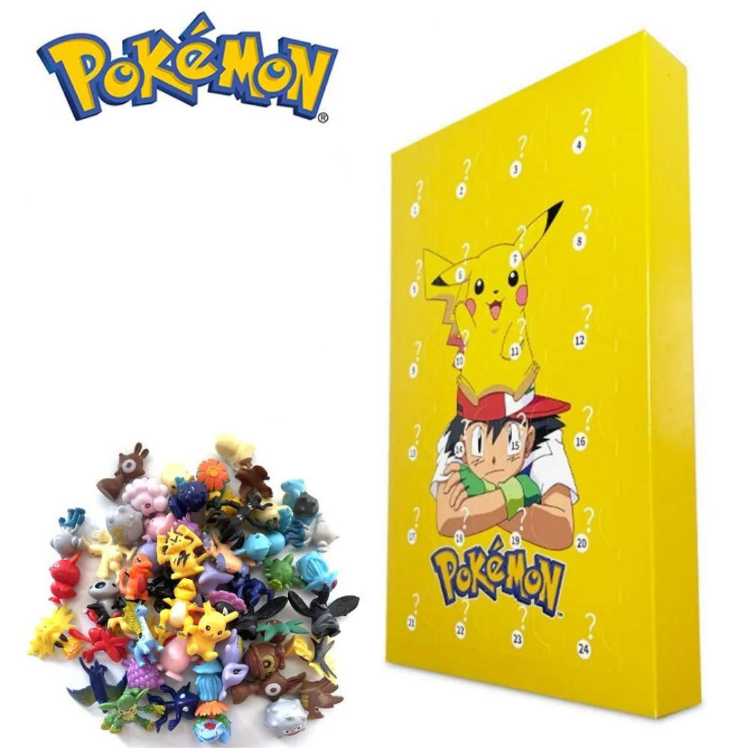 Kalendarz adwentowy Pokémon 2026 — 24 niespodzianki z figurkami 3D