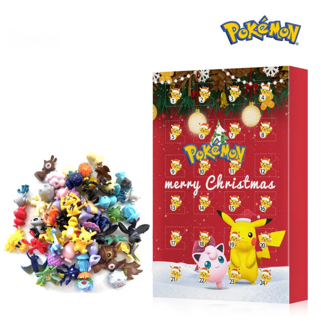 Kalendarz adwentowy Pokémon 2026 — 24 niespodzianki z figurkami 3D