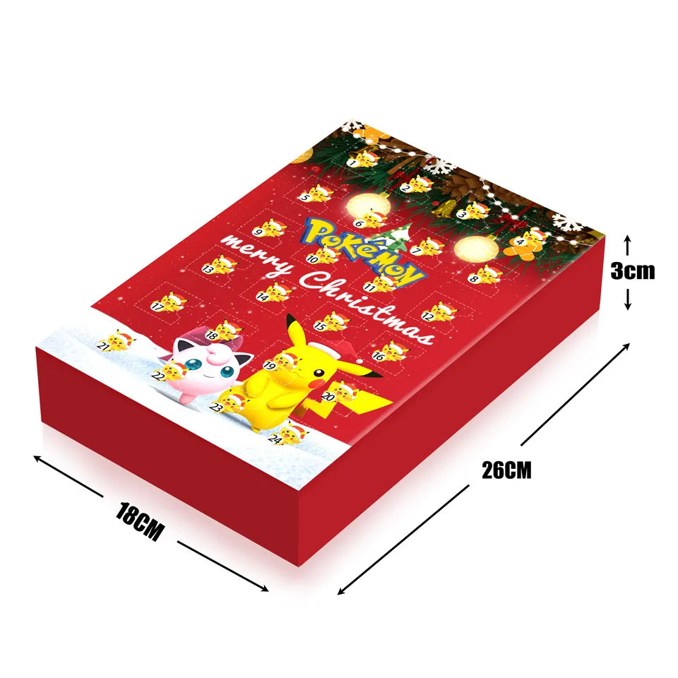 Kalendarz adwentowy Pokémon 2026 — 24 niespodzianki z figurkami 3D