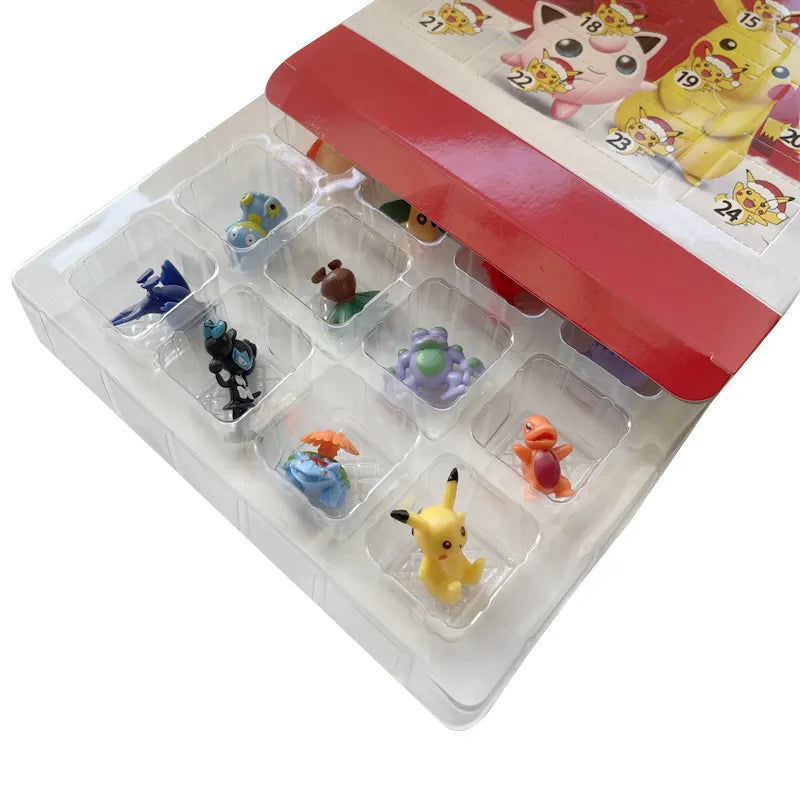 Kalendarz adwentowy Pokémon 2026 — 24 niespodzianki z figurkami 3D